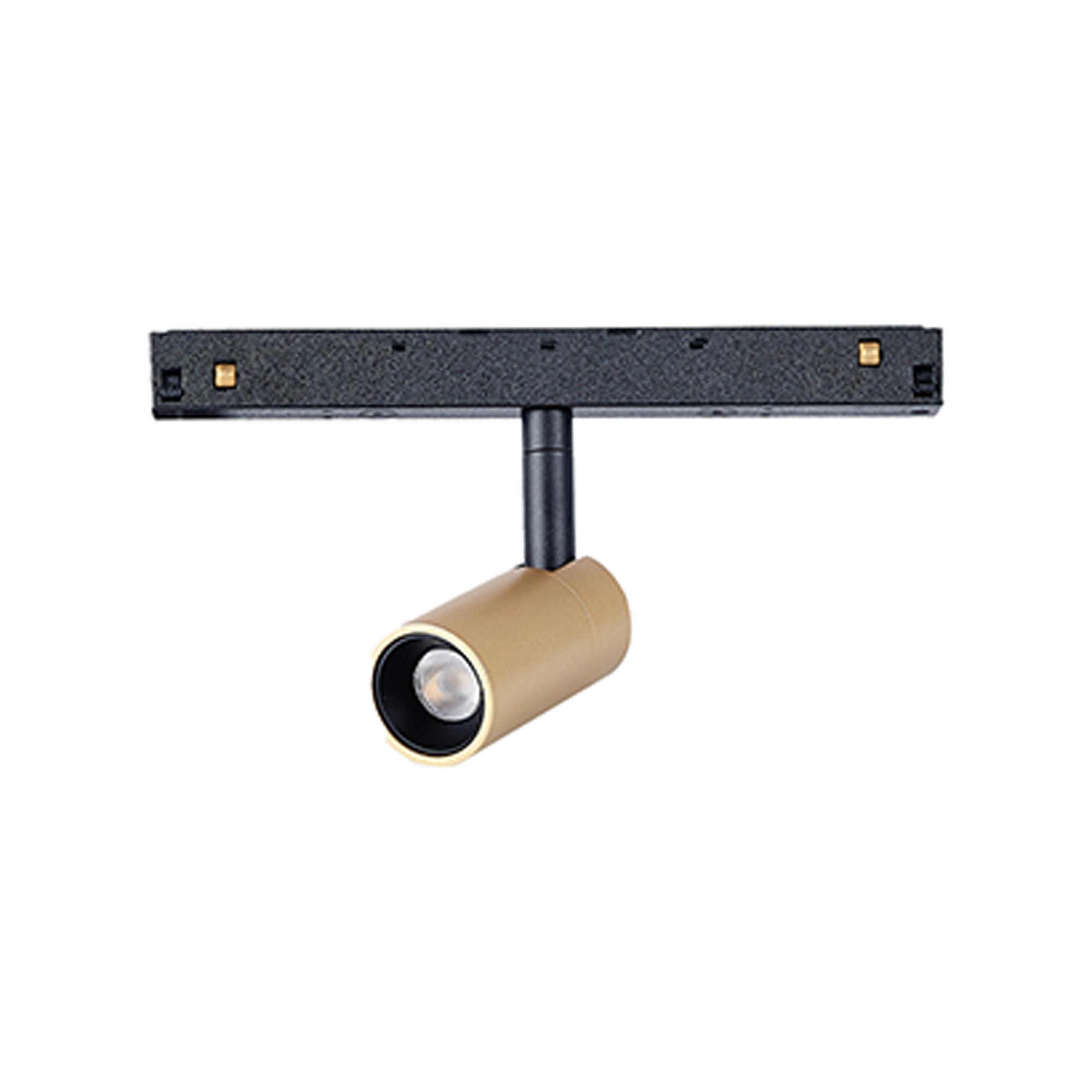 Magneto Spotlight, 5W LED, 3000K, 400lm, Gold/Black, 3yrs Warranty