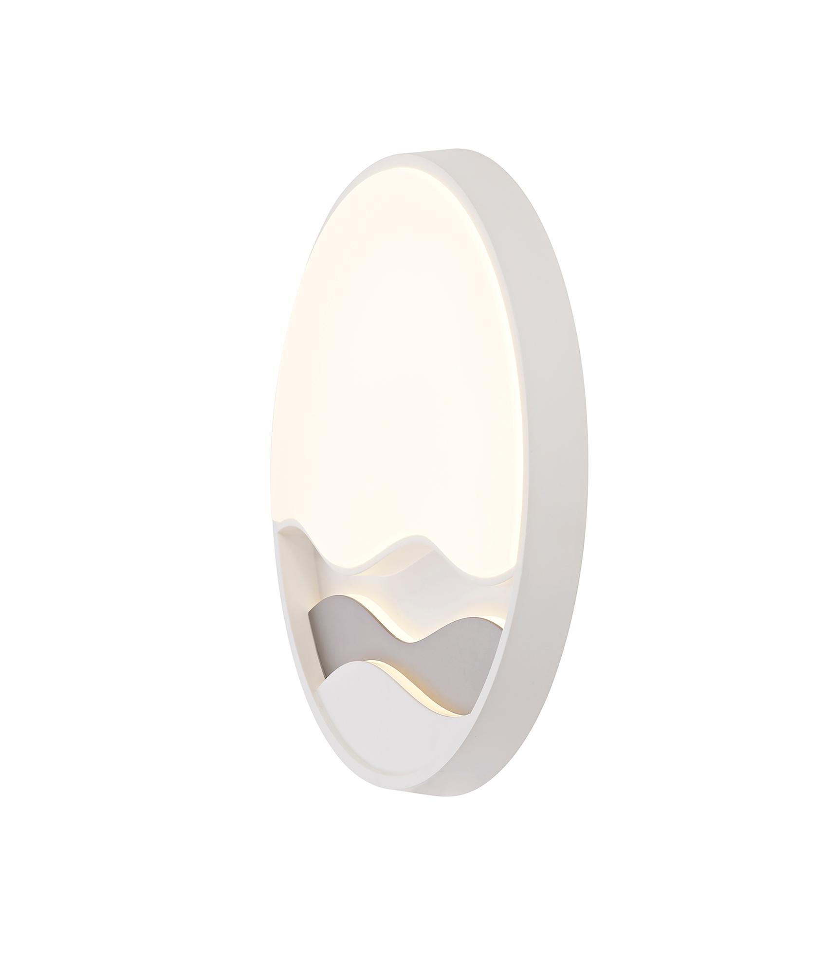 Mar Ceiling 44cm Round 24W LED 3000-6000K Tuneable, 950lm, Remote Control White, 3yrs Warranty