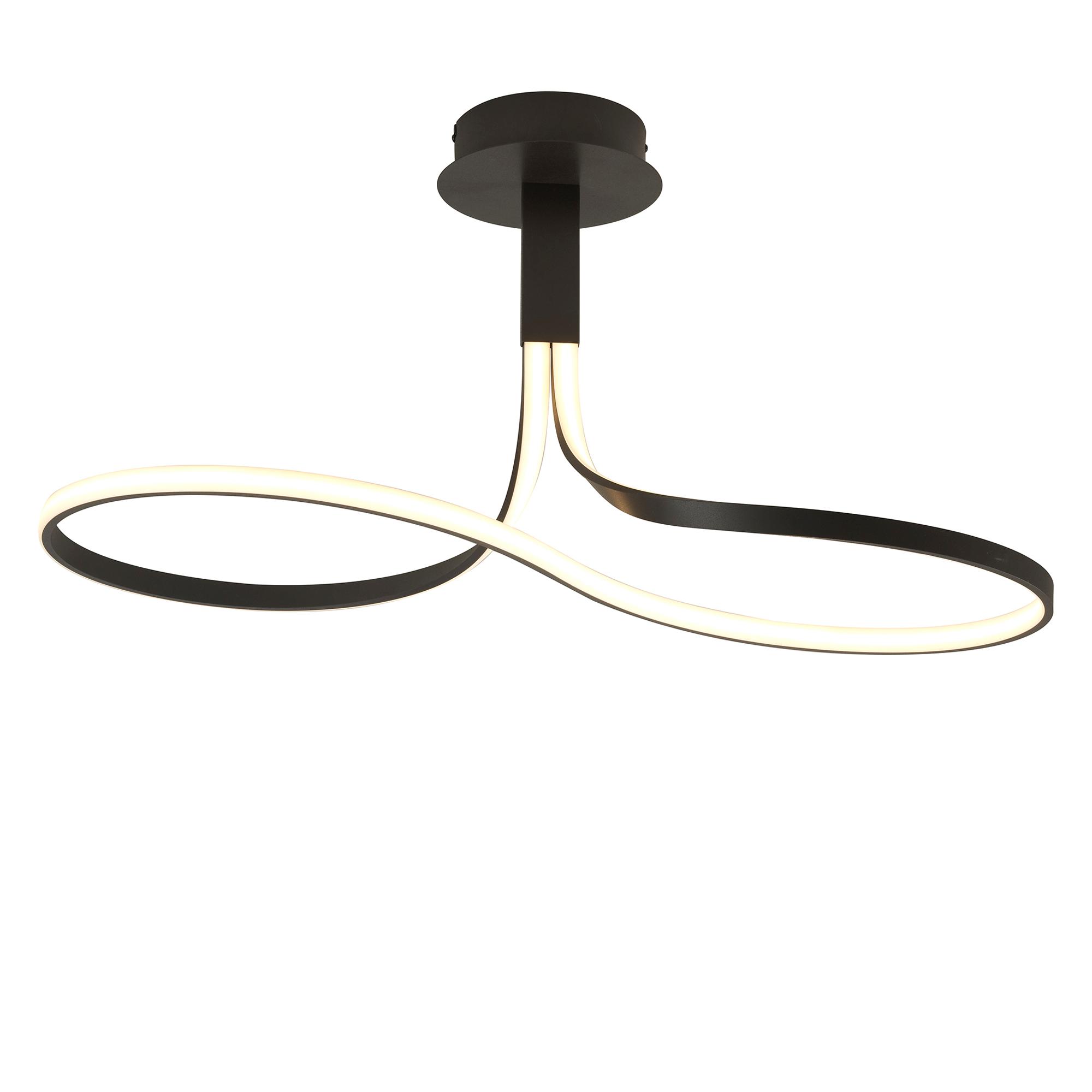 Nur Brown Oxide Rectangular Semi Flush