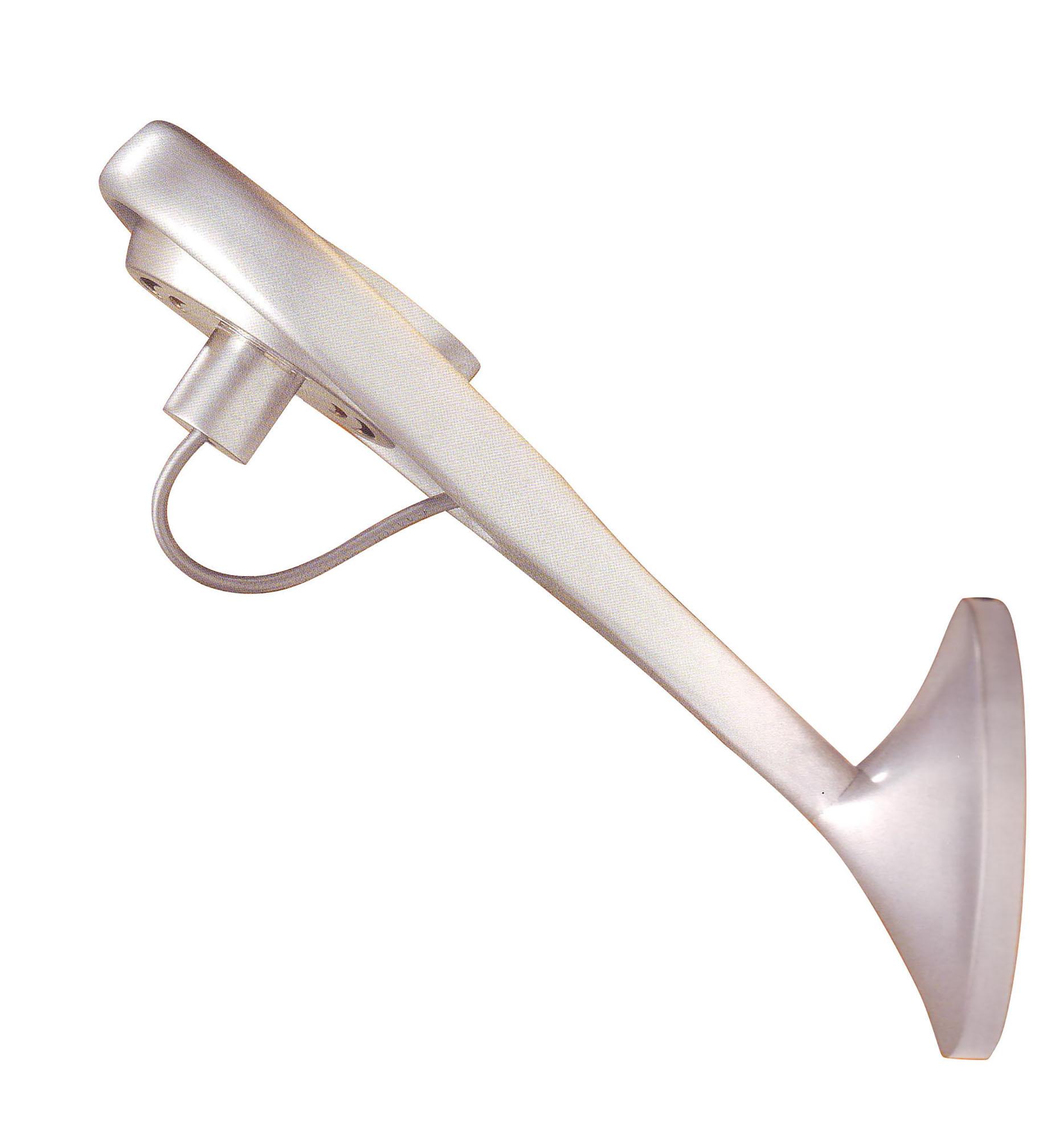 Rak Wall Lamp 1 Light GU10 Ar111 75W Silver Grey