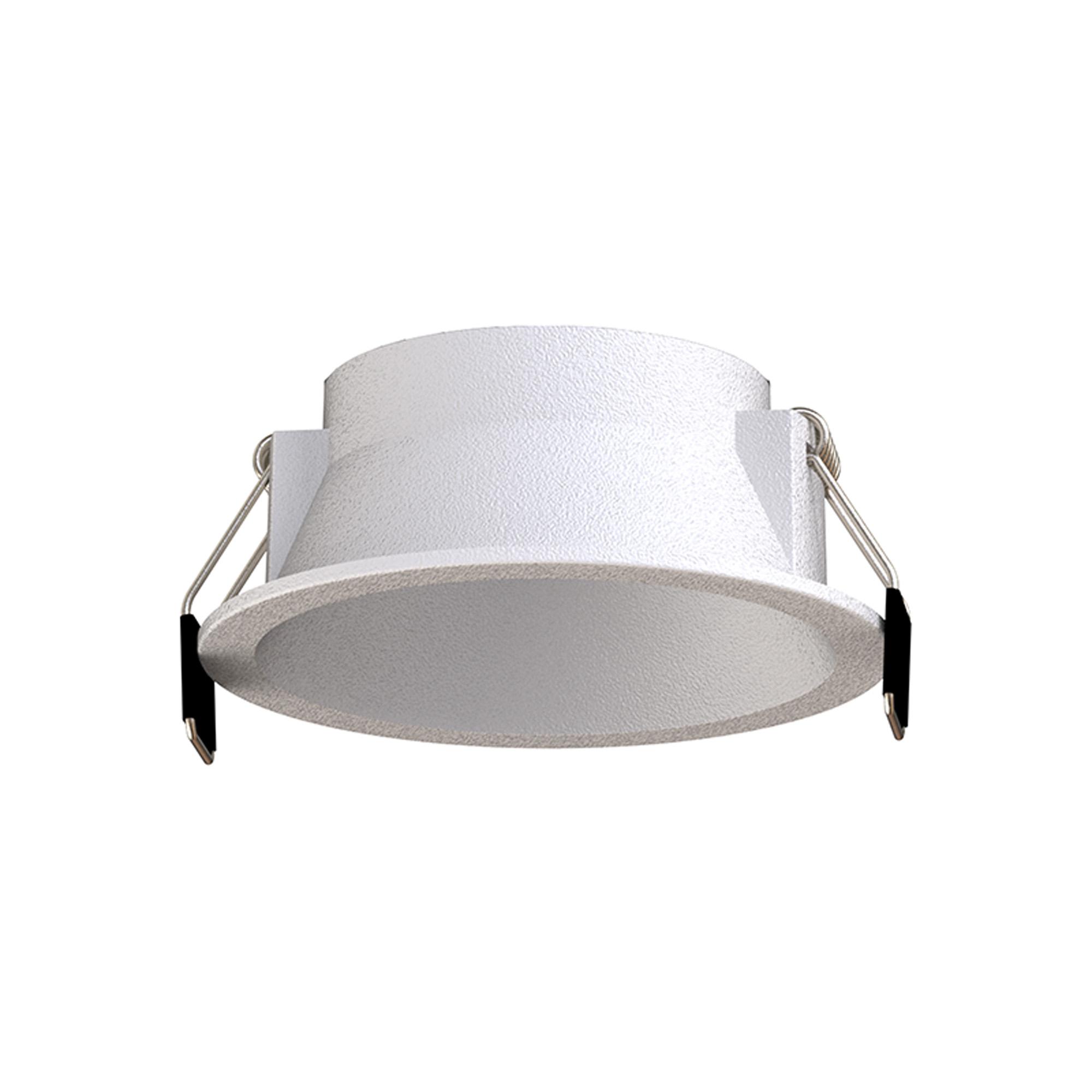 Sunset 85 x 87mm Recessed Base, Cut Out: 75mm, White