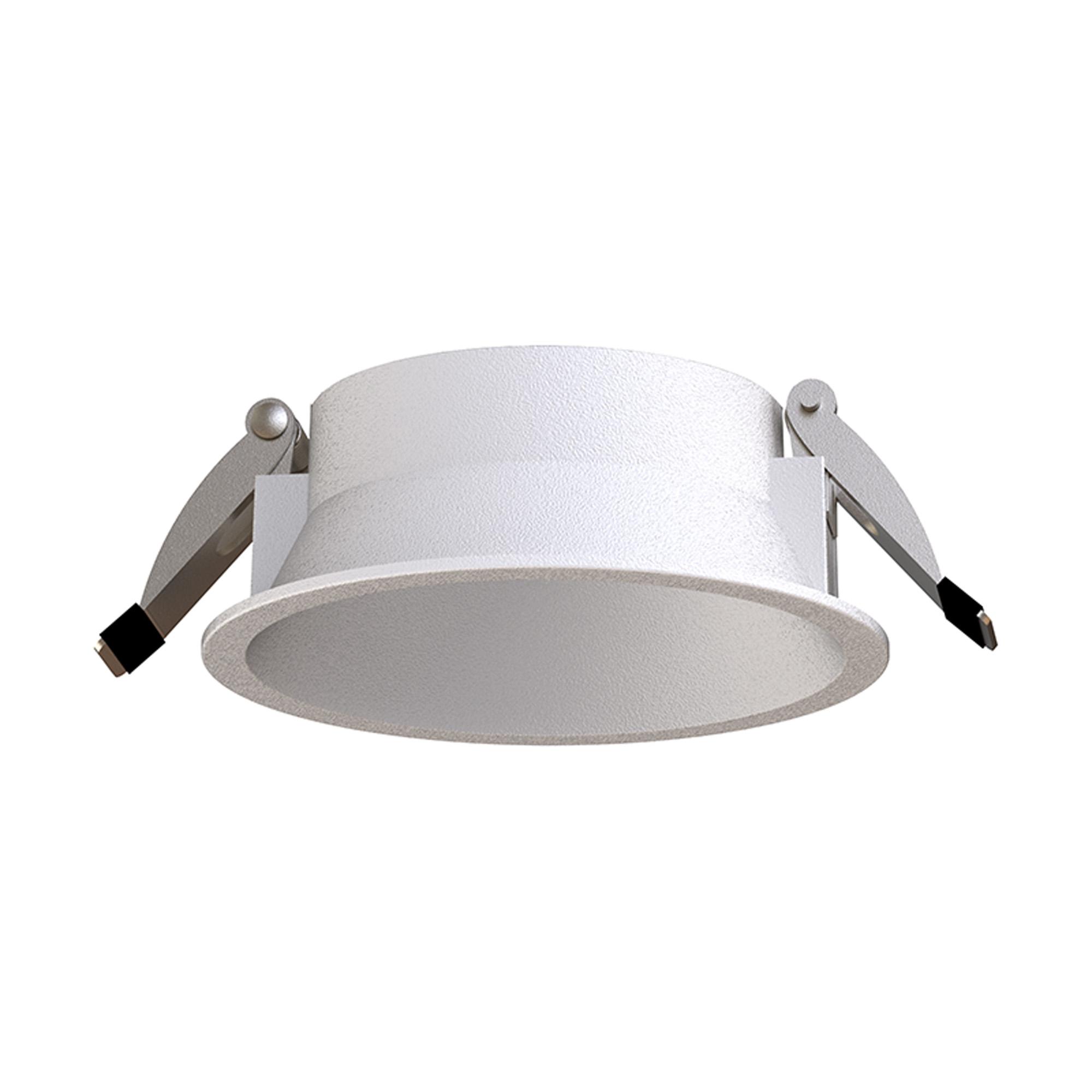 Sunset 108 x 98mm Recessed Base, Cut Out: 95mm, White